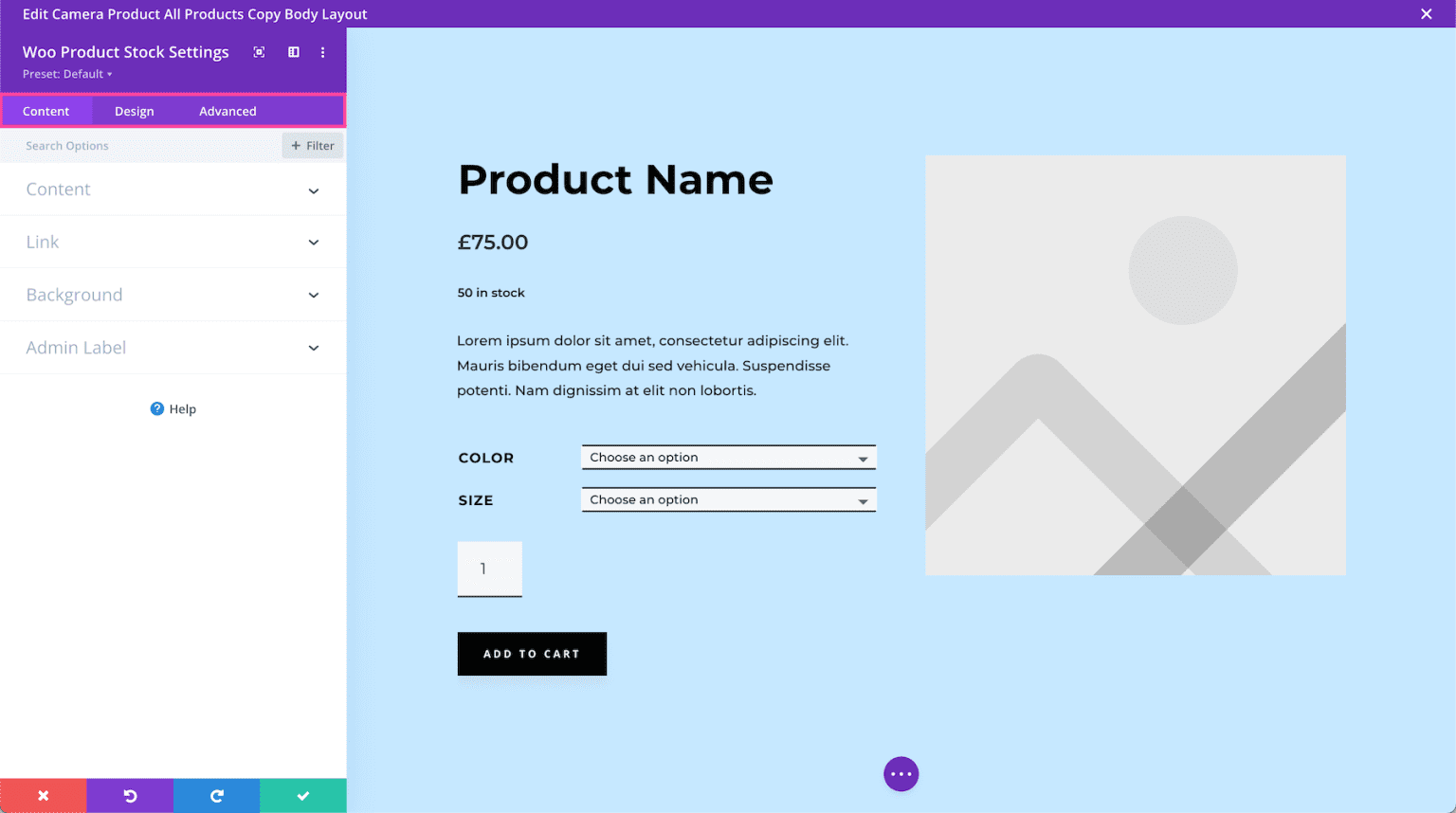 The Divi Woo Product Stock Module | Elegant Themes Documentation