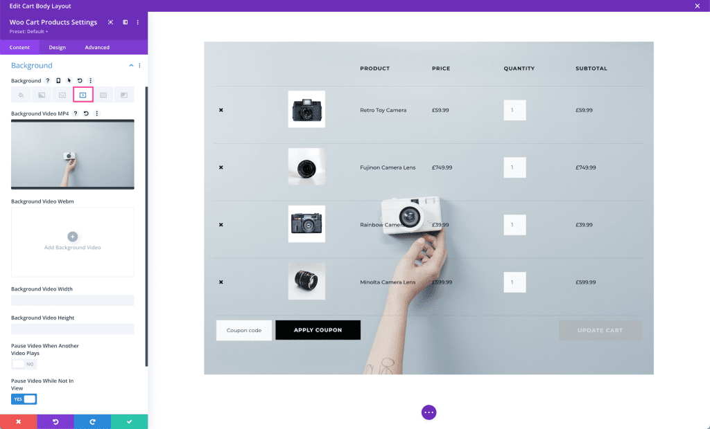 The Divi Woo Cart Products Module | Elegant Themes Documentation