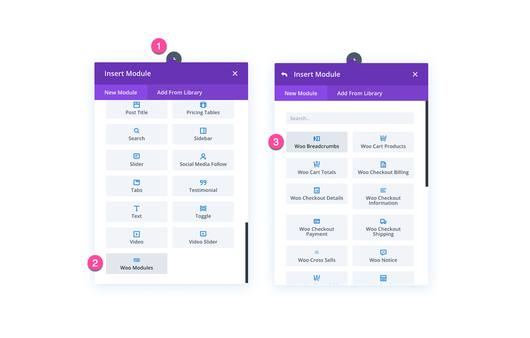 Divi Woo Breadcrumbs Module