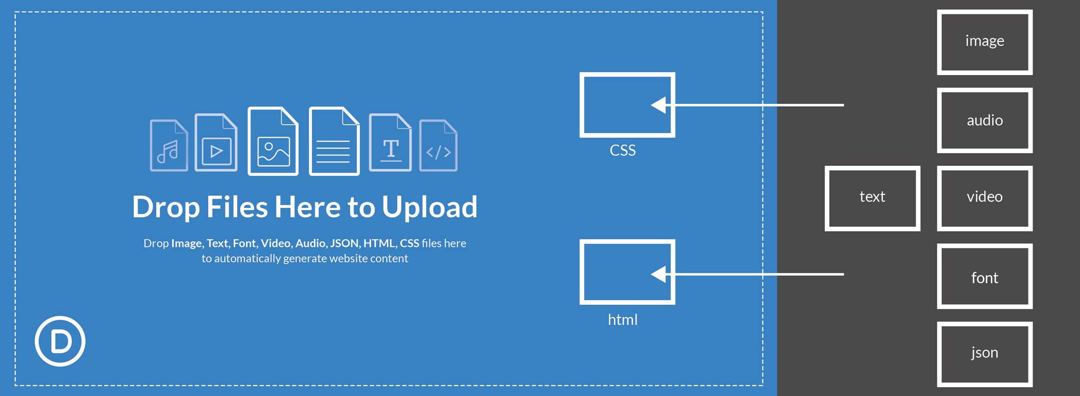 Using the Divi Drag and Drop File Upload Feature