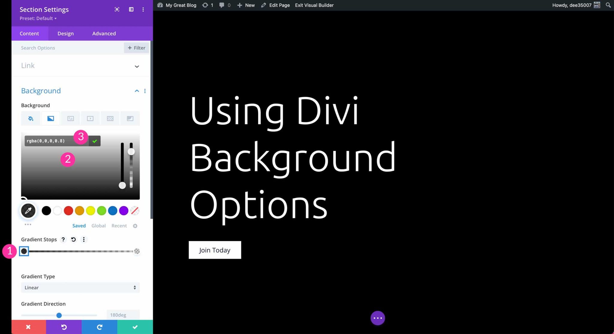 Using Divi Background Options | Elegant Themes Documentation