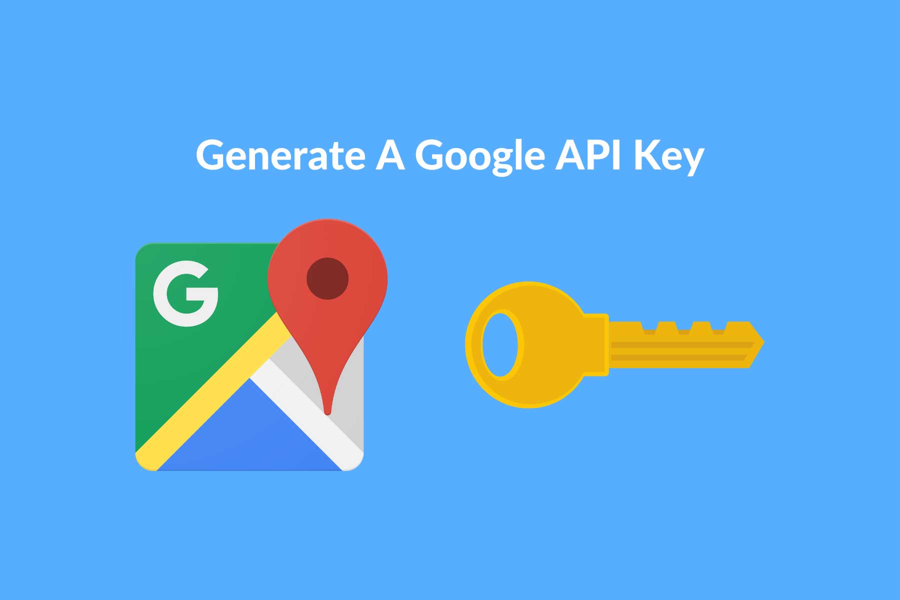 Generate a Google API Key