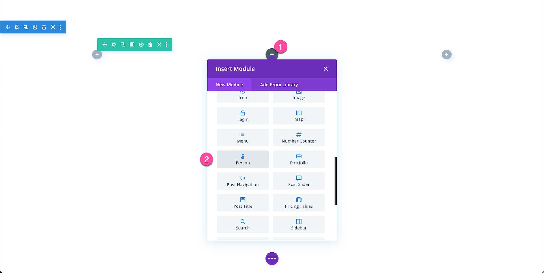 Divi Person Module