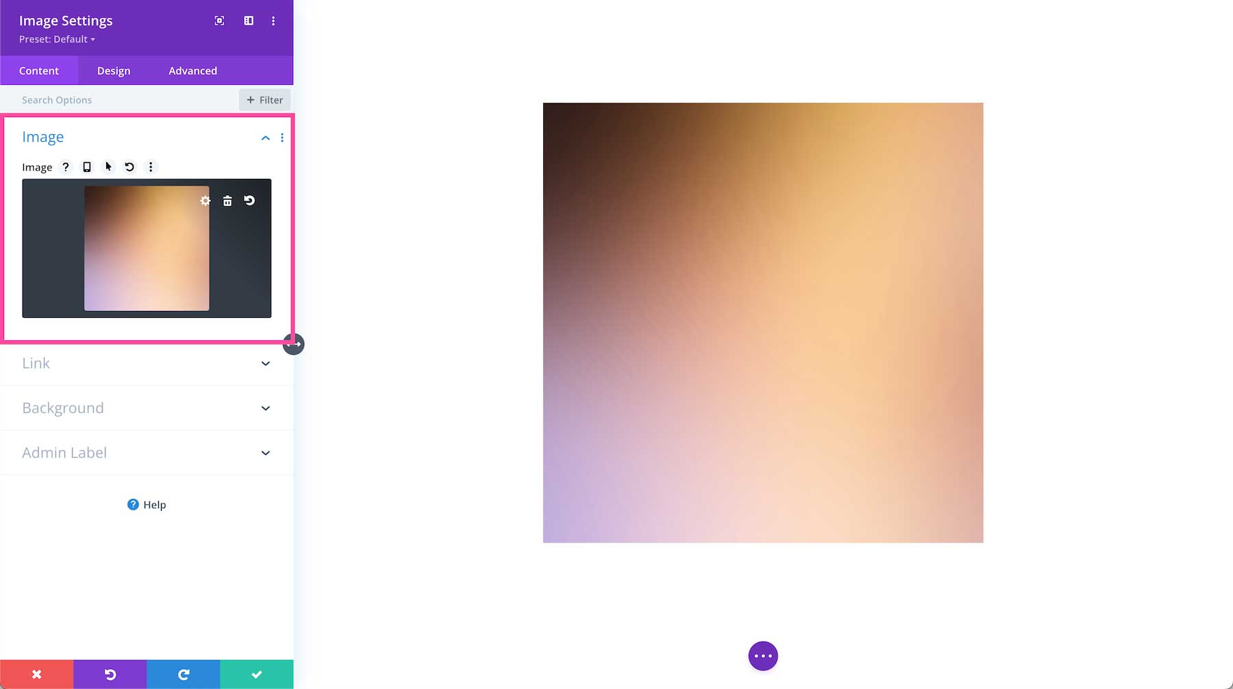 Divi Image Module