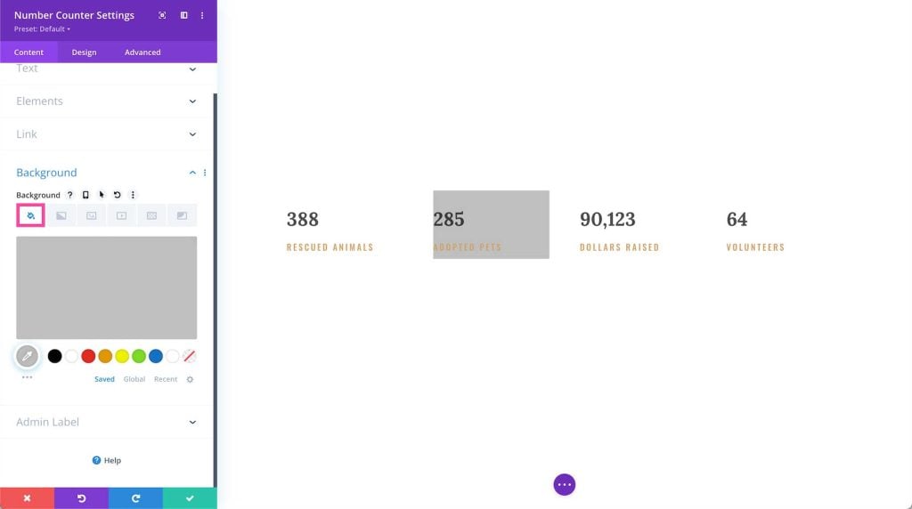 The Divi Number Counter Module Elegant Themes Documentation