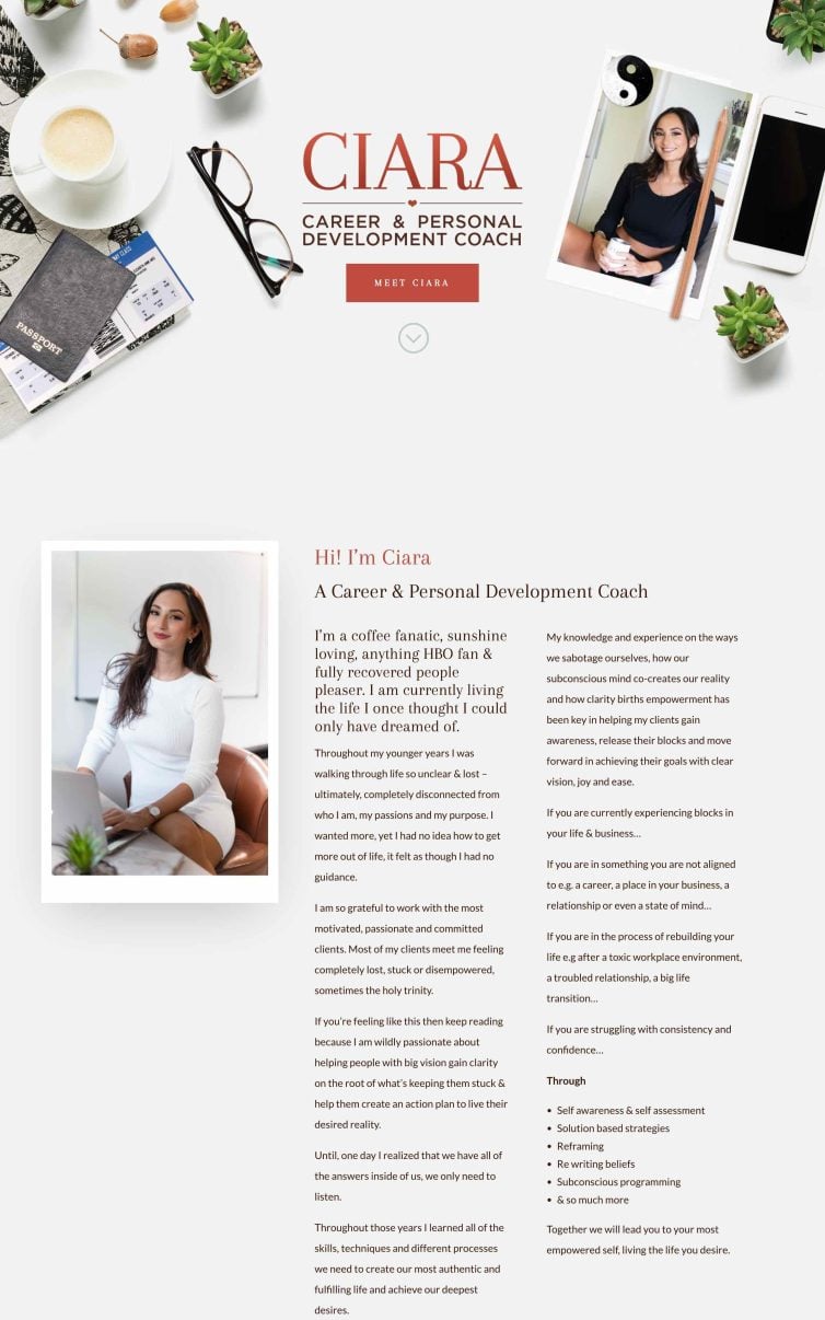 WordStream Website Example by Ericks Webs Design