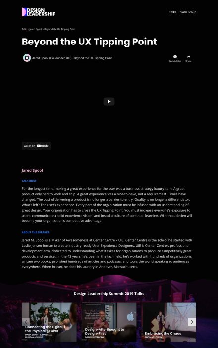 Design Leadership
