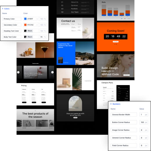 Cyber Monday Divi 5 design system