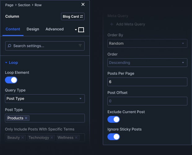 Loop Builder Queries