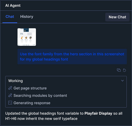Divi AI Agent Attachments