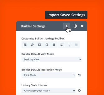 Coming Soon Builder Settings Cloud