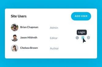 Divi Dash Website User Management