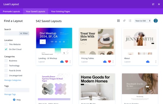 Divi Cloud