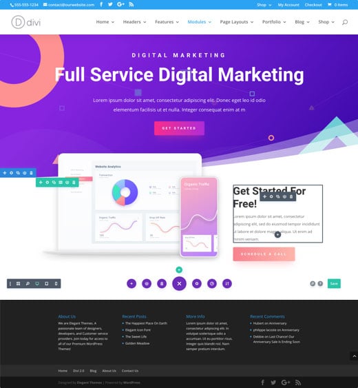 The Divi Theme