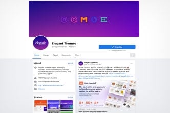 Divi Facebook