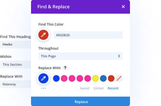 Find and Replace Styles