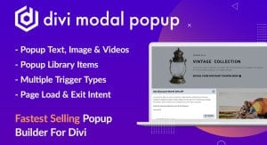 Divi Modal Popup Marketplace