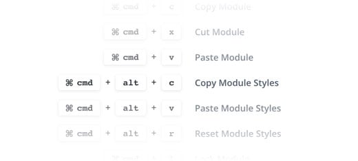 Divi Keyboard Shortcuts