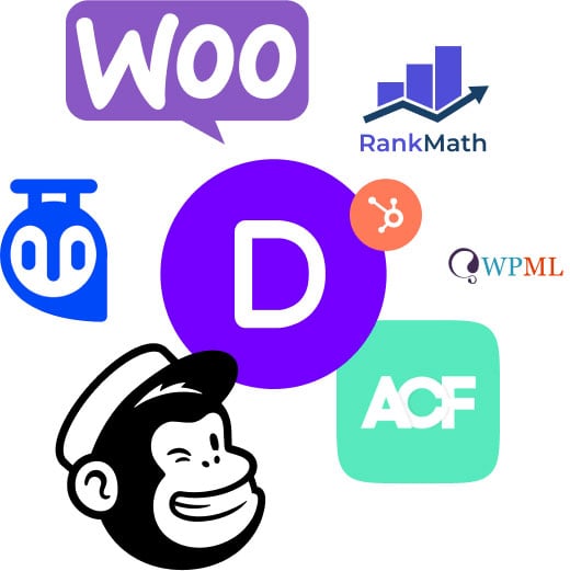 Divi WordPress Plugin Integrations