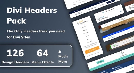 Divi Headers Pack