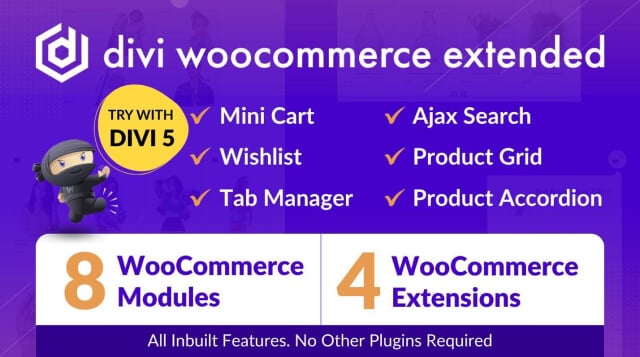 Divi Marketplace Item - Divi WooCommerce Extended