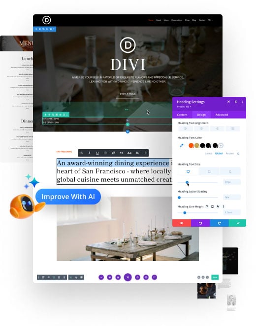 Divi Drag and Drop AI Page Builder