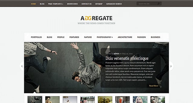 aggregate wordpress theme game portal wordpress theme free download
