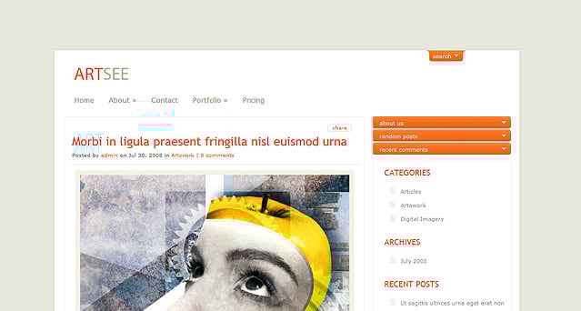 ArtSee WordPress Theme
