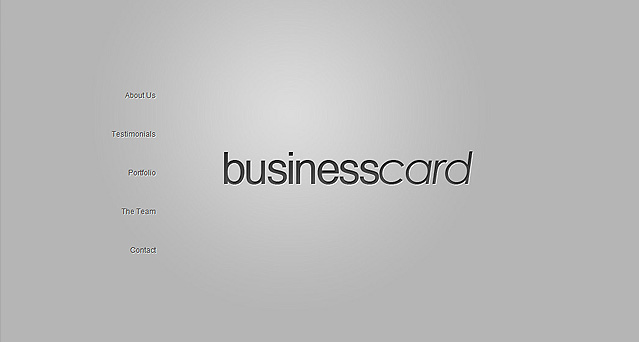 Businesscard WordPress Theme