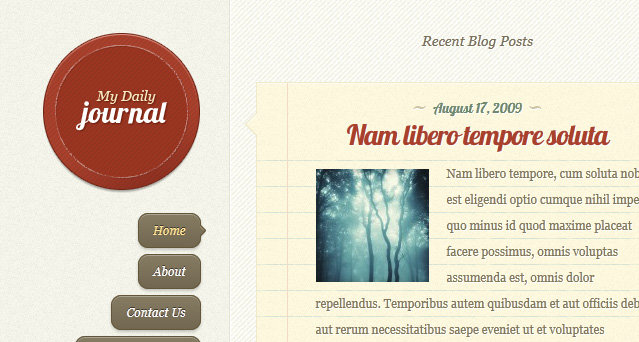 dailyjournal responsive wordpress theme