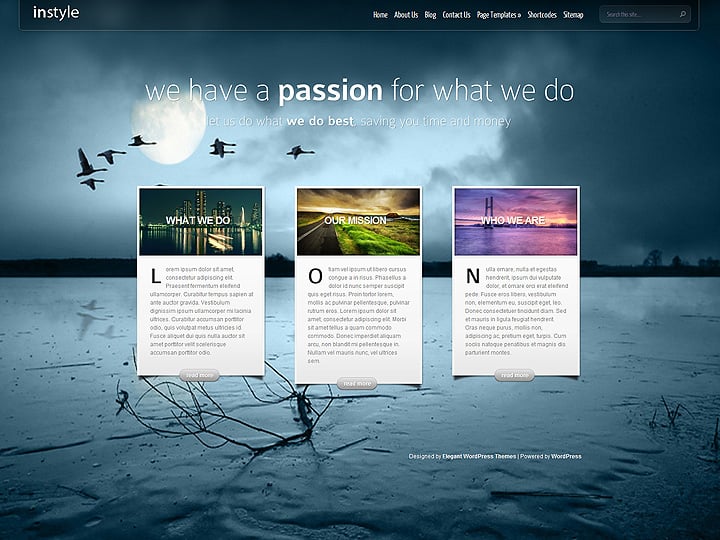 InStyle WordPress Theme