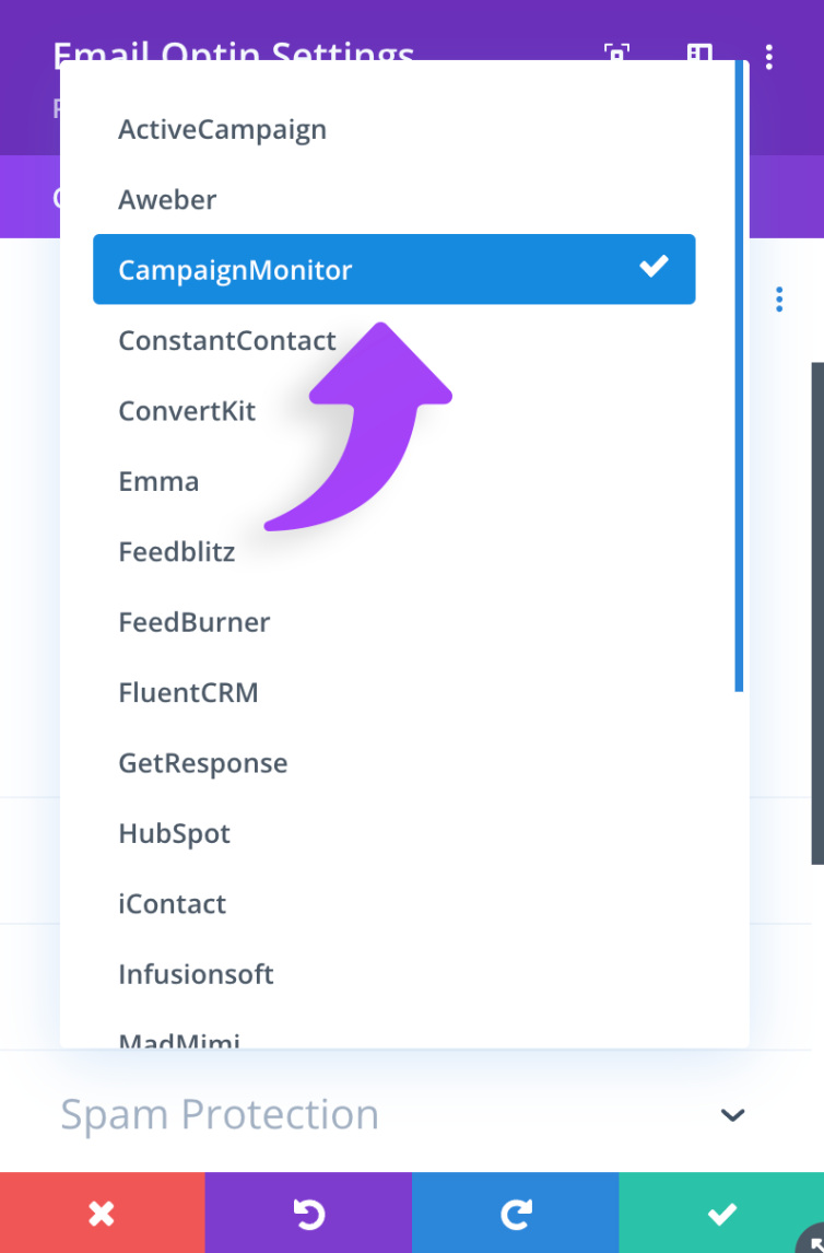 Campaign Monitor Screenshot 2
