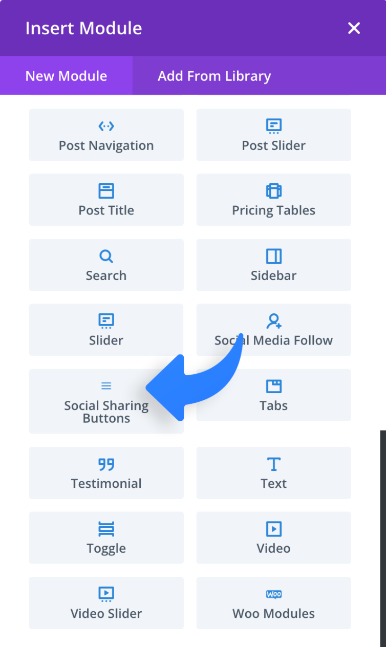 Social Sharing Screenshot 1