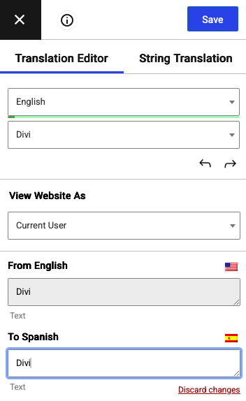 TranslatePress Screenshot 2