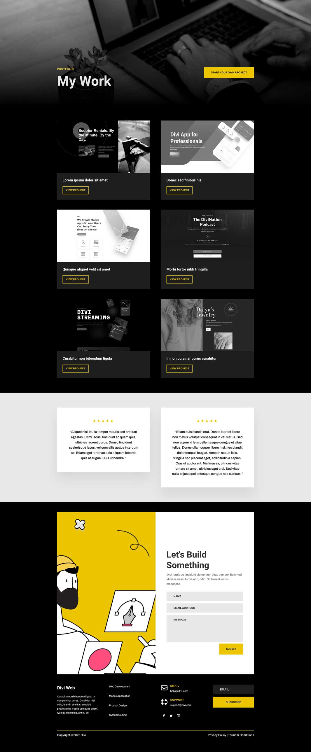 What Should A Web Developer Portfolio Look Like What Should A Web Developer Portfolio Look Like