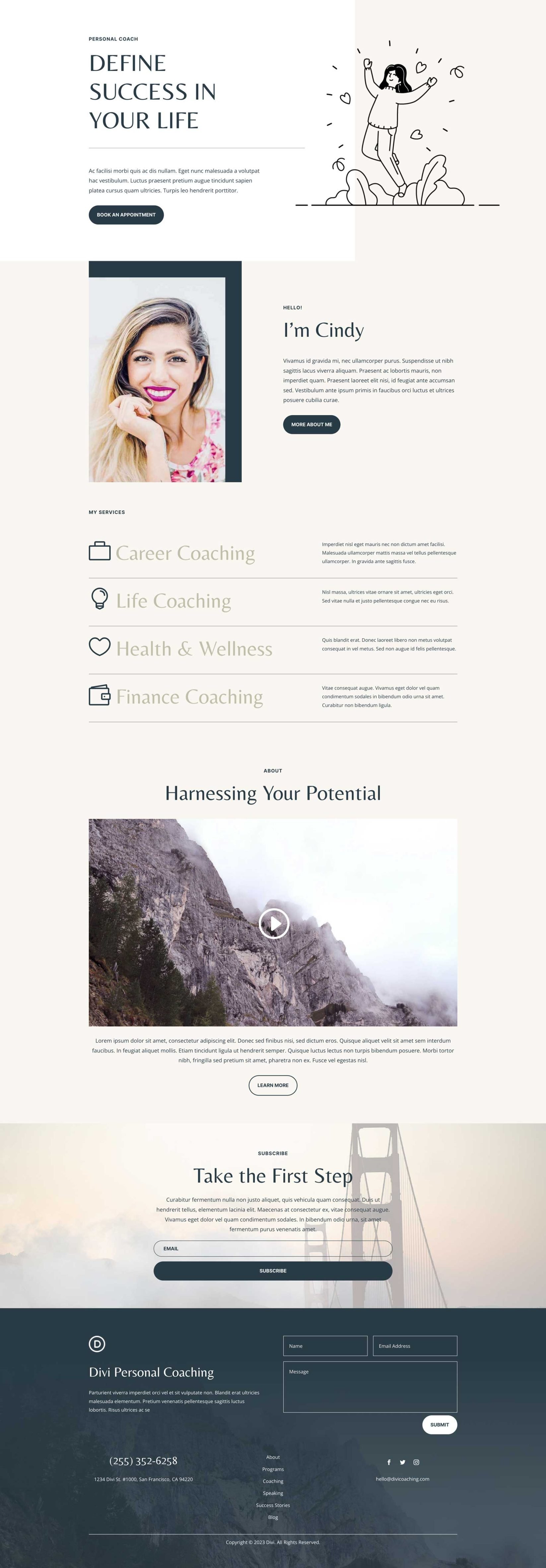 Coach - Home Page