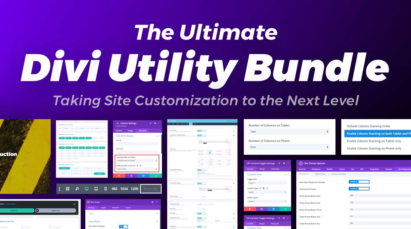 The Ultimate Divi Utility Bundle