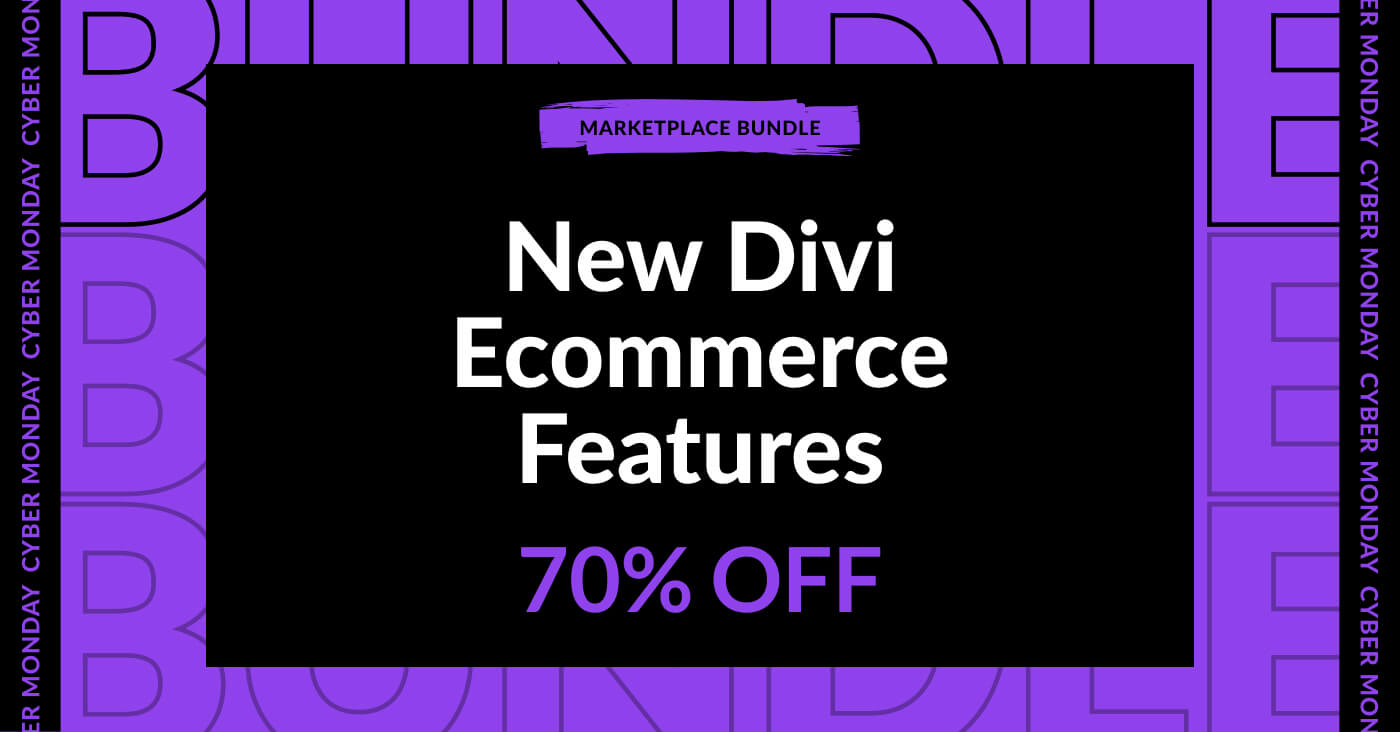 Cyber Monday Ecommerce Bundle!