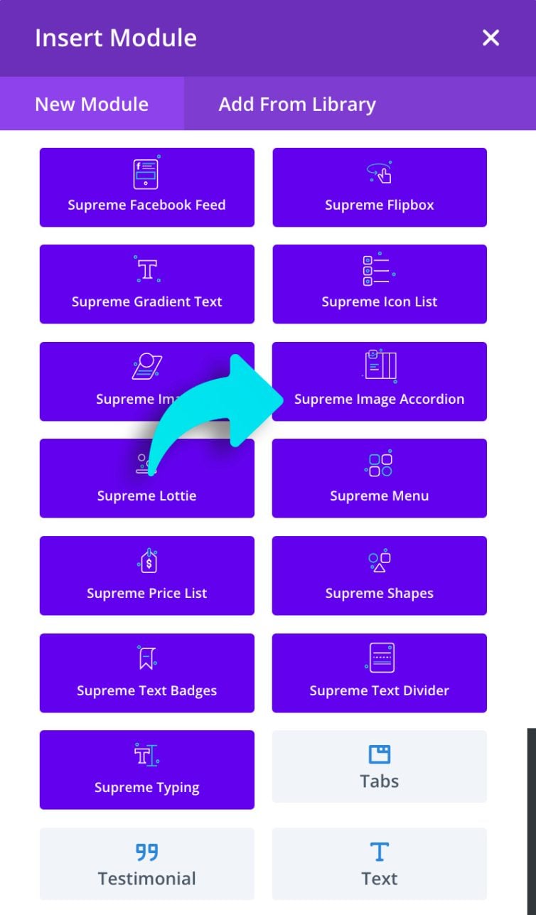 Image Accordion Screenshot 1