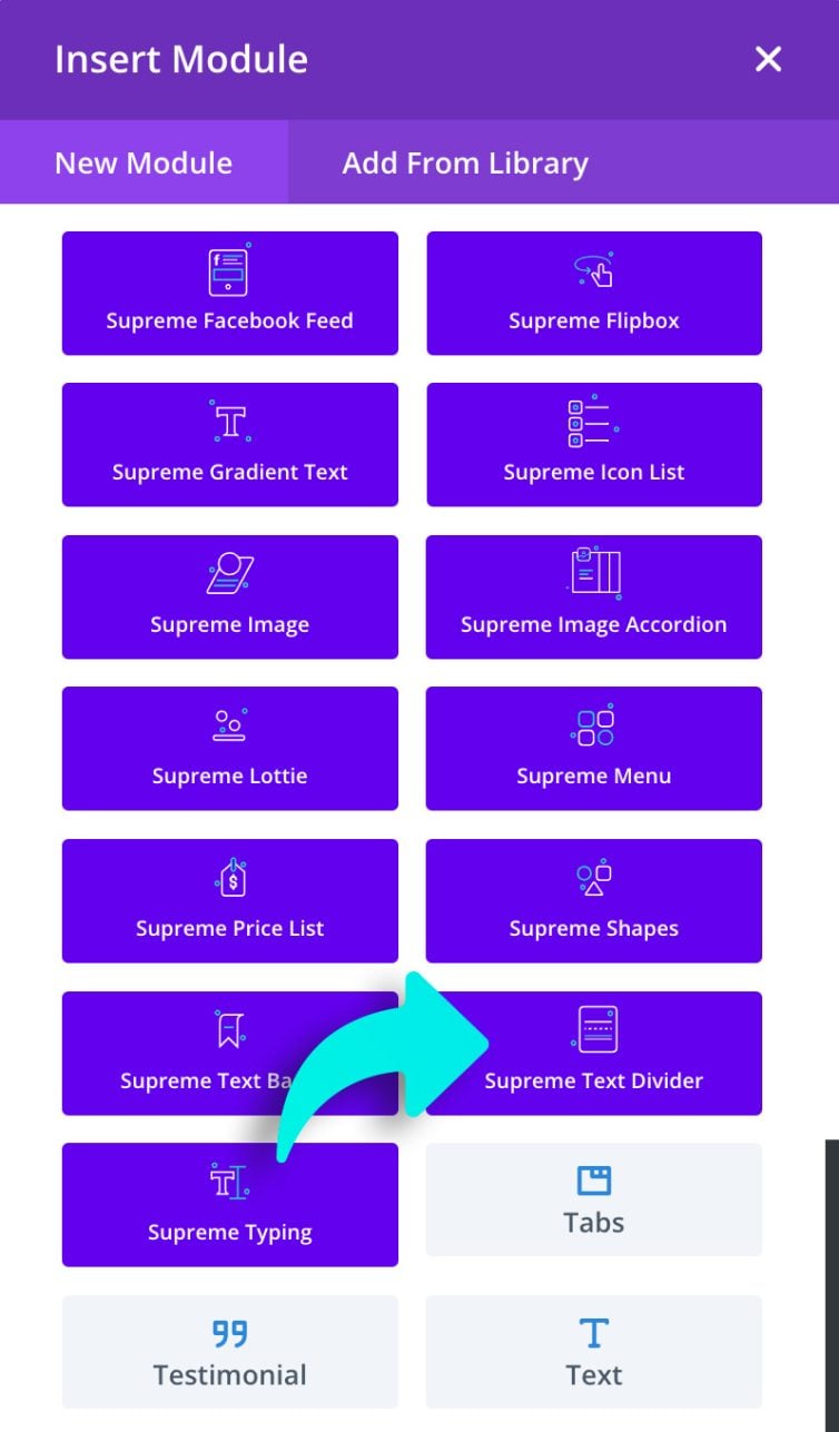 Divi Text Divider Module – Elegant Themes