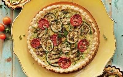 Free Grilled Veggie Tart Recipe