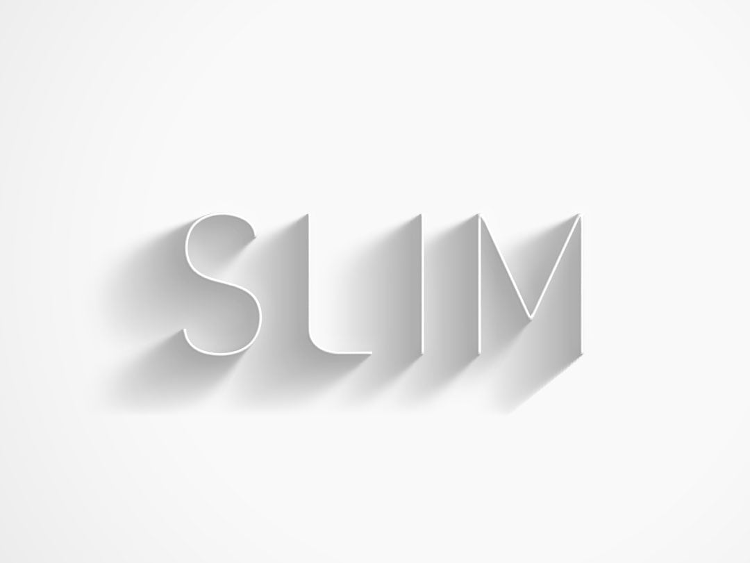 Slim Font