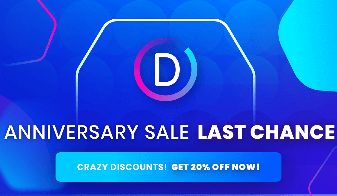 Last Chance! Our Anniversary Sale Is Ending Soon